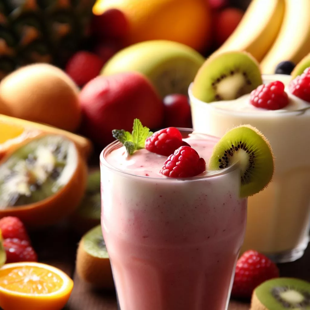 Fruit And Yogurt Smoothie Recipe Range