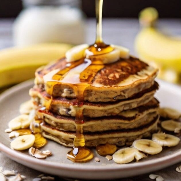 Healthy Banana Oatmeal Pancakes - A Nutritious Breakfast