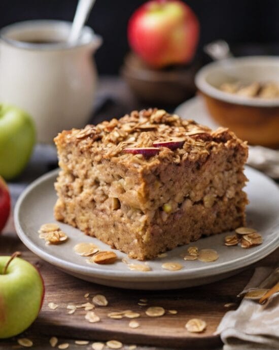 Oatmeal Apple Cake – A Nutritious and Delicious Breakfast Treat