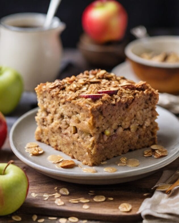 Oatmeal Apple Cake – A Nutritious and Delicious Breakfast Treat