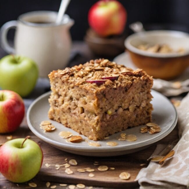 Oatmeal Apple Cake – A Nutritious and Delicious Breakfast Treat