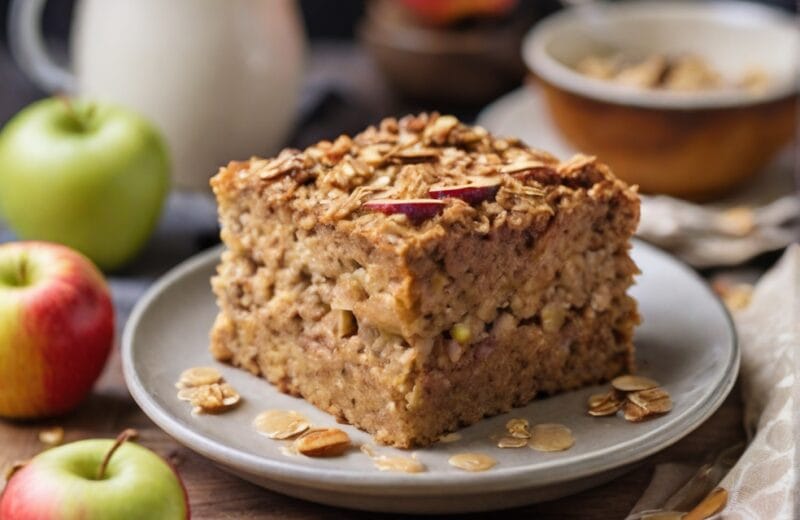 Oatmeal Apple Cake – A Nutritious and Delicious Breakfast Treat