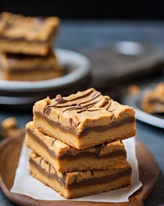 Peanut Butter Cookie Bars: A Perfectly Chewy Treat