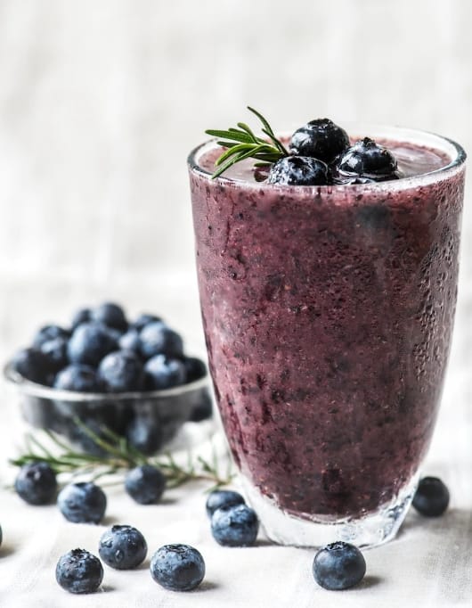 Blueberry Smoothie Recipe (Vegan & High-Protein)