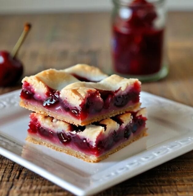 Cherry Elegance Pie Bars – Soft, Fruity, and Irresistibly Delicious