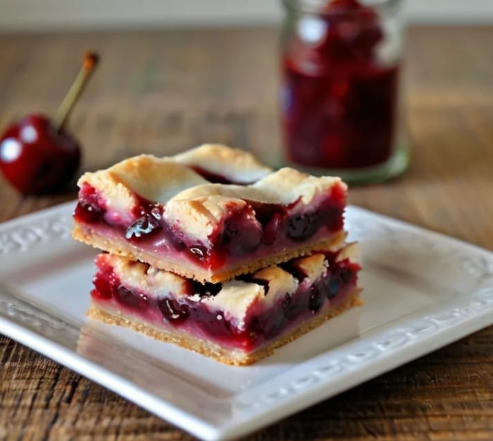 Cherry Elegance Pie Bars – Soft, Fruity, and Irresistibly Delicious