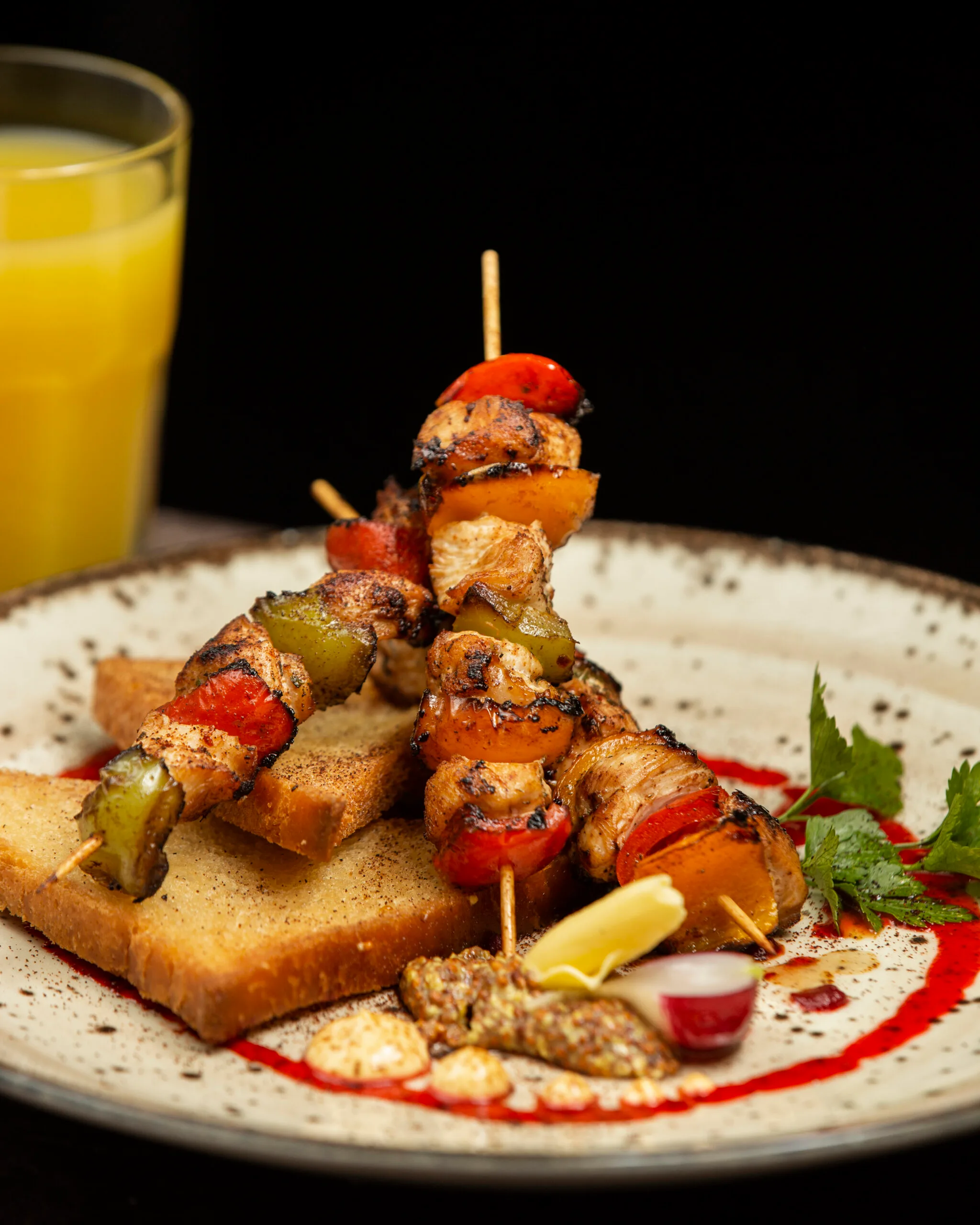 Grilled Chicken Skewers with Peppers | Easy & Healthy