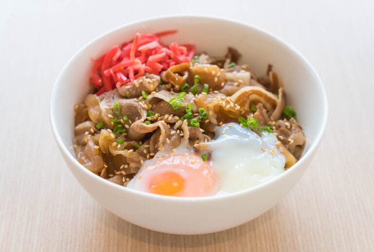 Japanese Beef Rice Bowl (Gyudon) – A Flavorful Comfort Dish