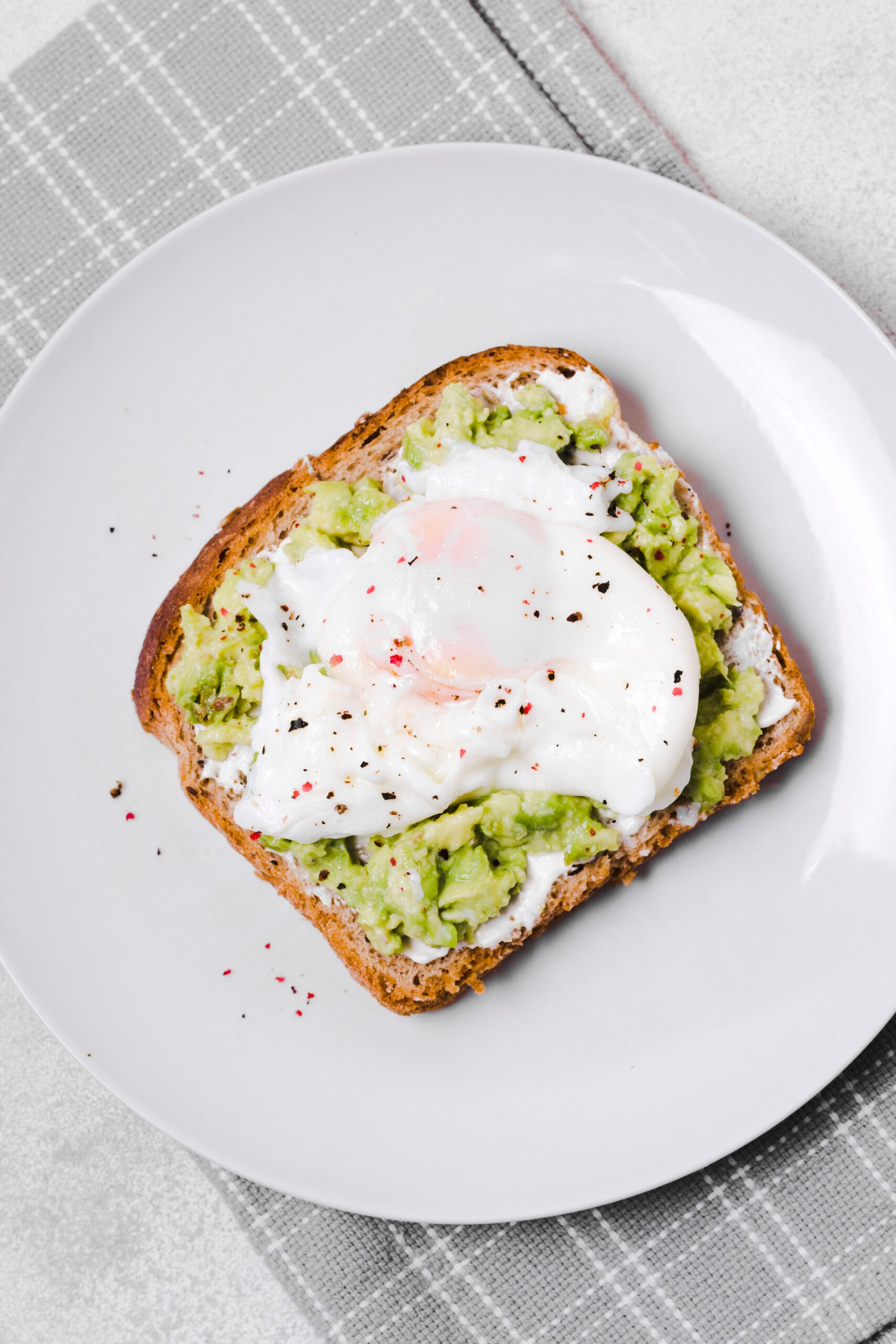 A Nourishing Start: Avocado Toast with Poached Egg