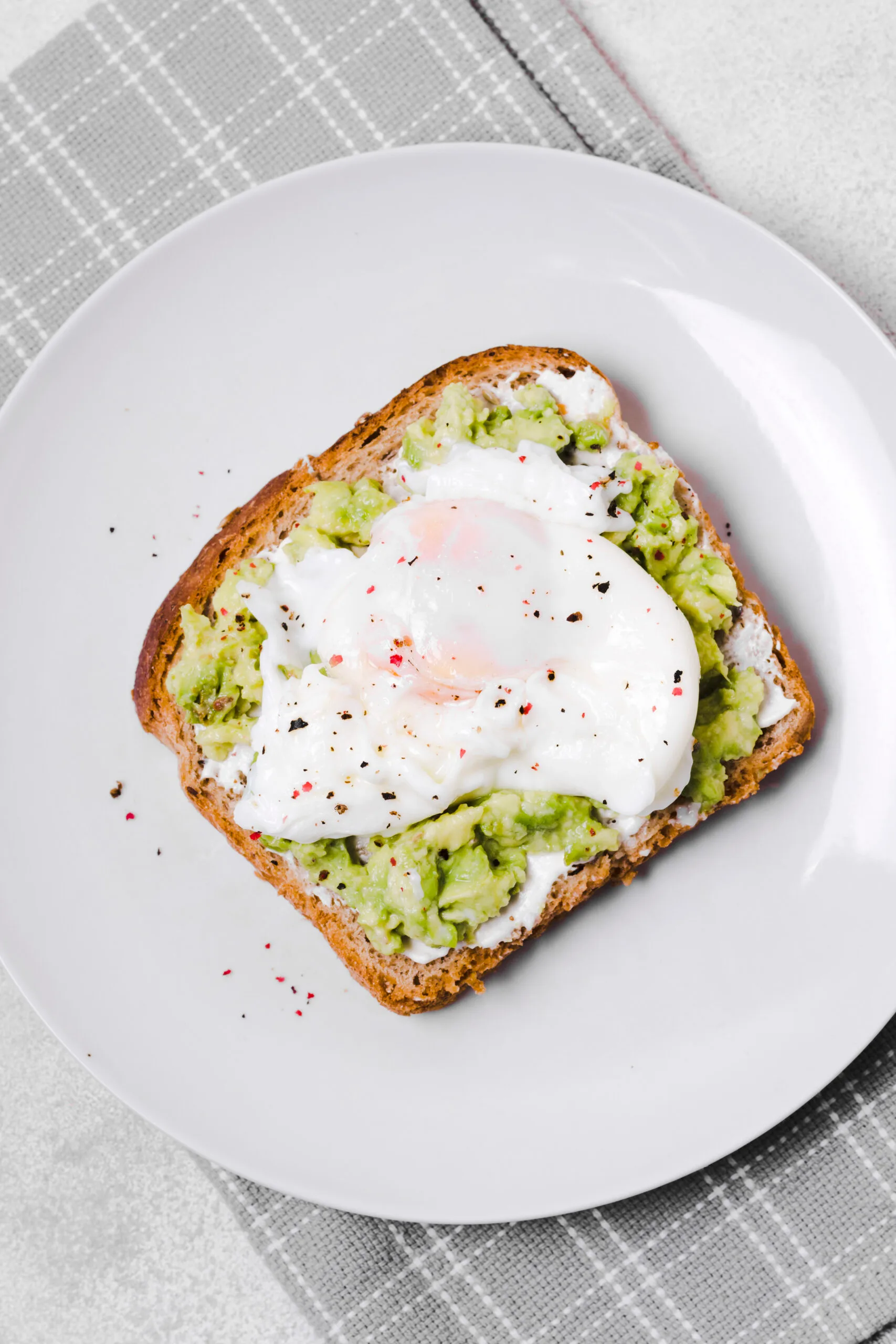 A Nourishing Start: Avocado Toast with Poached Egg