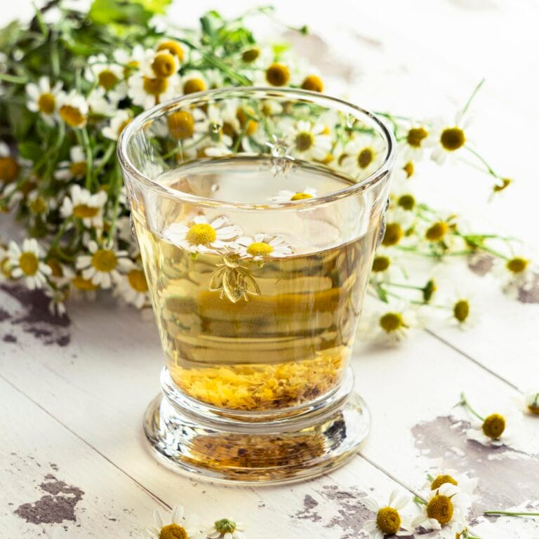 Chamomile Tea with Honey