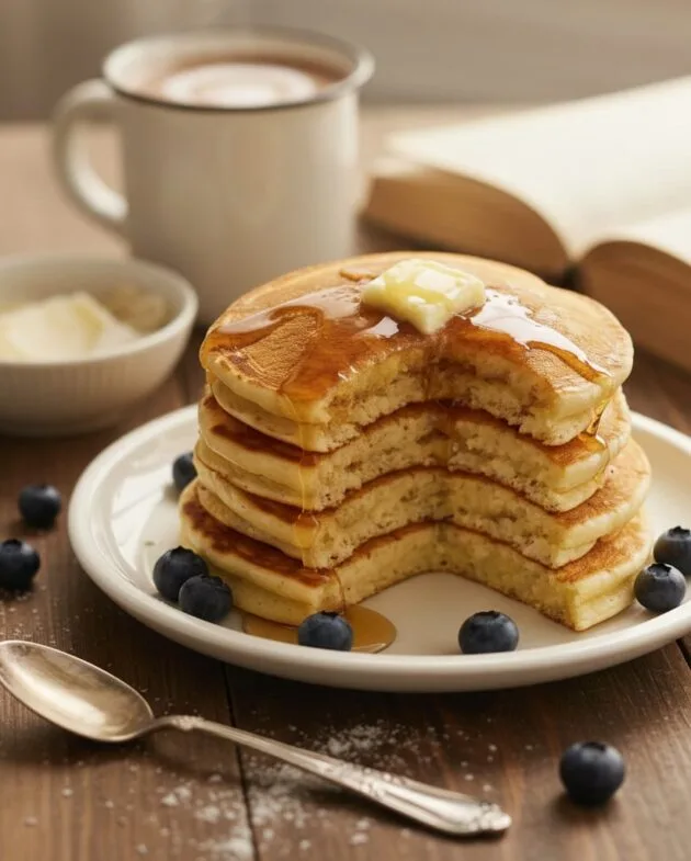 Fluffy Air Fryer Pancakes