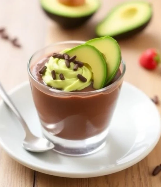 Creamy Avocado Chocolate Pudding