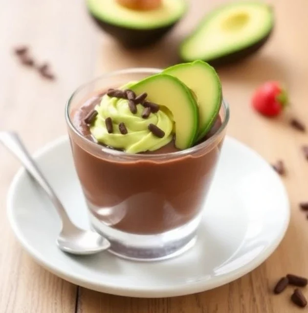 Creamy Avocado Chocolate Pudding