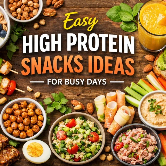 easy high protein snacks