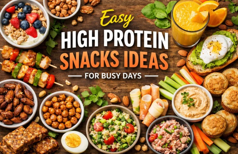 easy high protein snacks