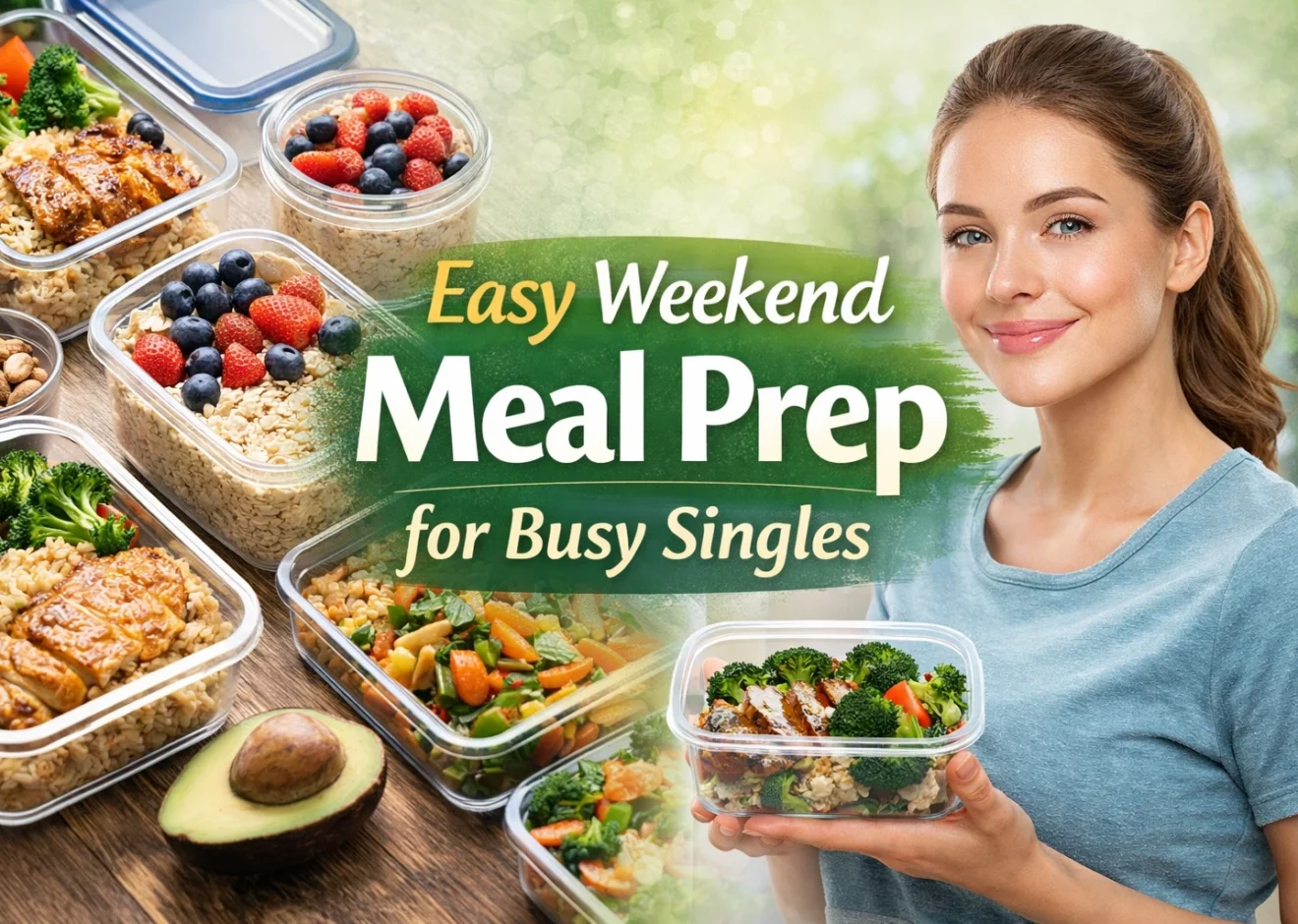 Easy Weekend Meal Prep for Busy Singles