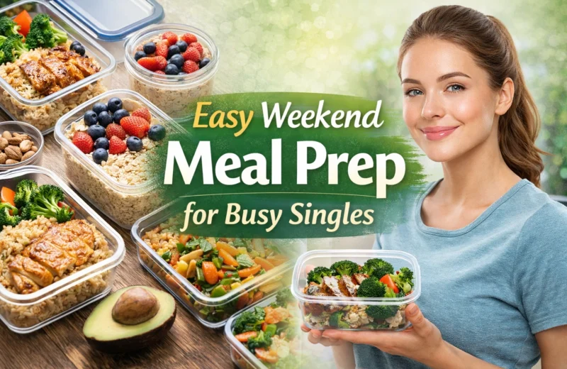 Easy Weekend Meal Prep for Busy Singles