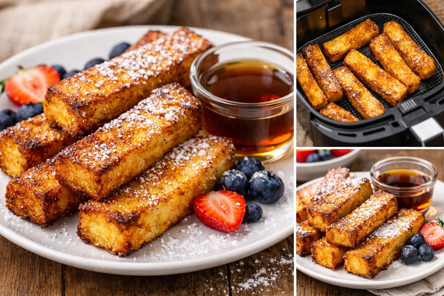 Air-Fryer French Toast Sticks