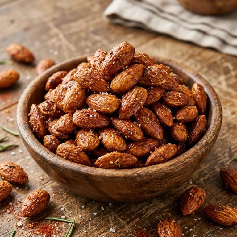 Spiced Roasted Almonds
