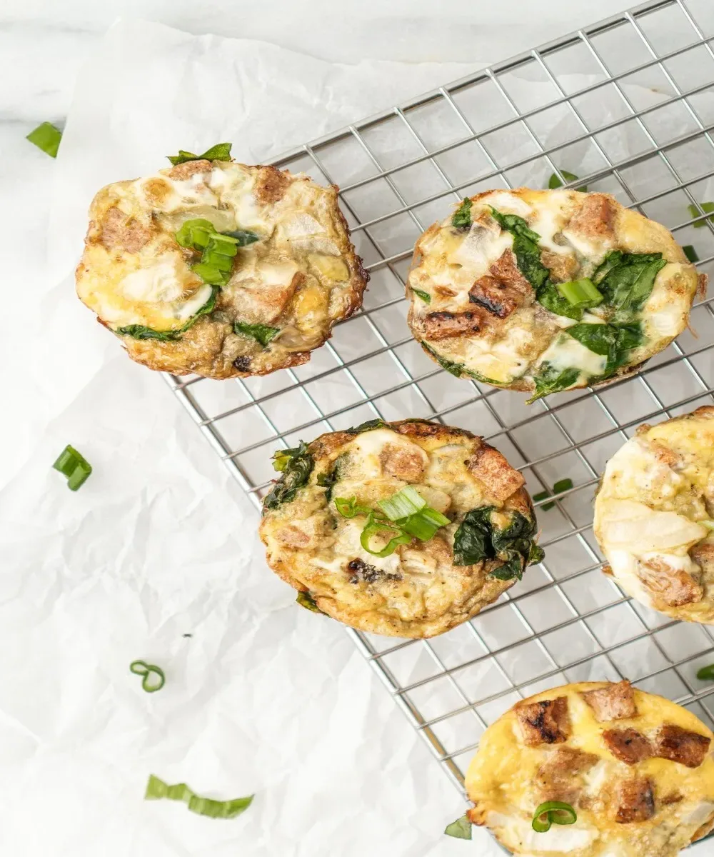 Starbucks Bacon & Gruyère Egg Bites (High Protein Copycat)