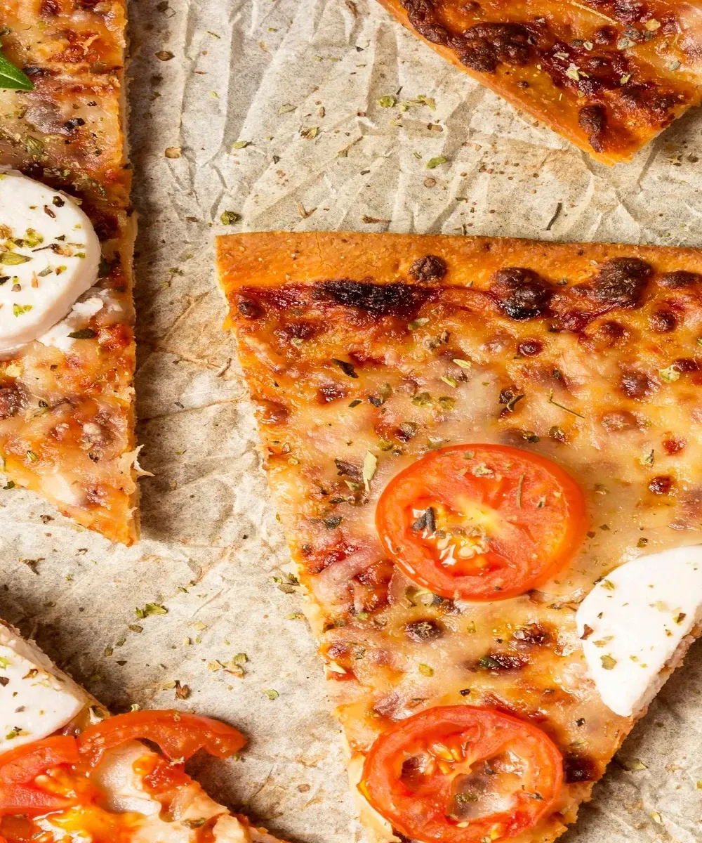 15-Minute Greek Yogurt Flatbread Pizza (High-Protein + 2-Ingredient Dough)